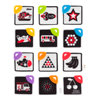 Jollybaby Phased Development Sensory Cloth Book (with Teether & Crinkle Pages)