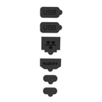 DOBE 16-in-1 Dust Plug Set for Nintendo Switch 2 Console – USB & Dock Port Protective Cap Kit - cabestdeal