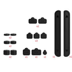 DOBE 16-in-1 Dust Plug Set for Nintendo Switch 2 Console – USB & Dock Port Protective Cap Kit - cabestdeal