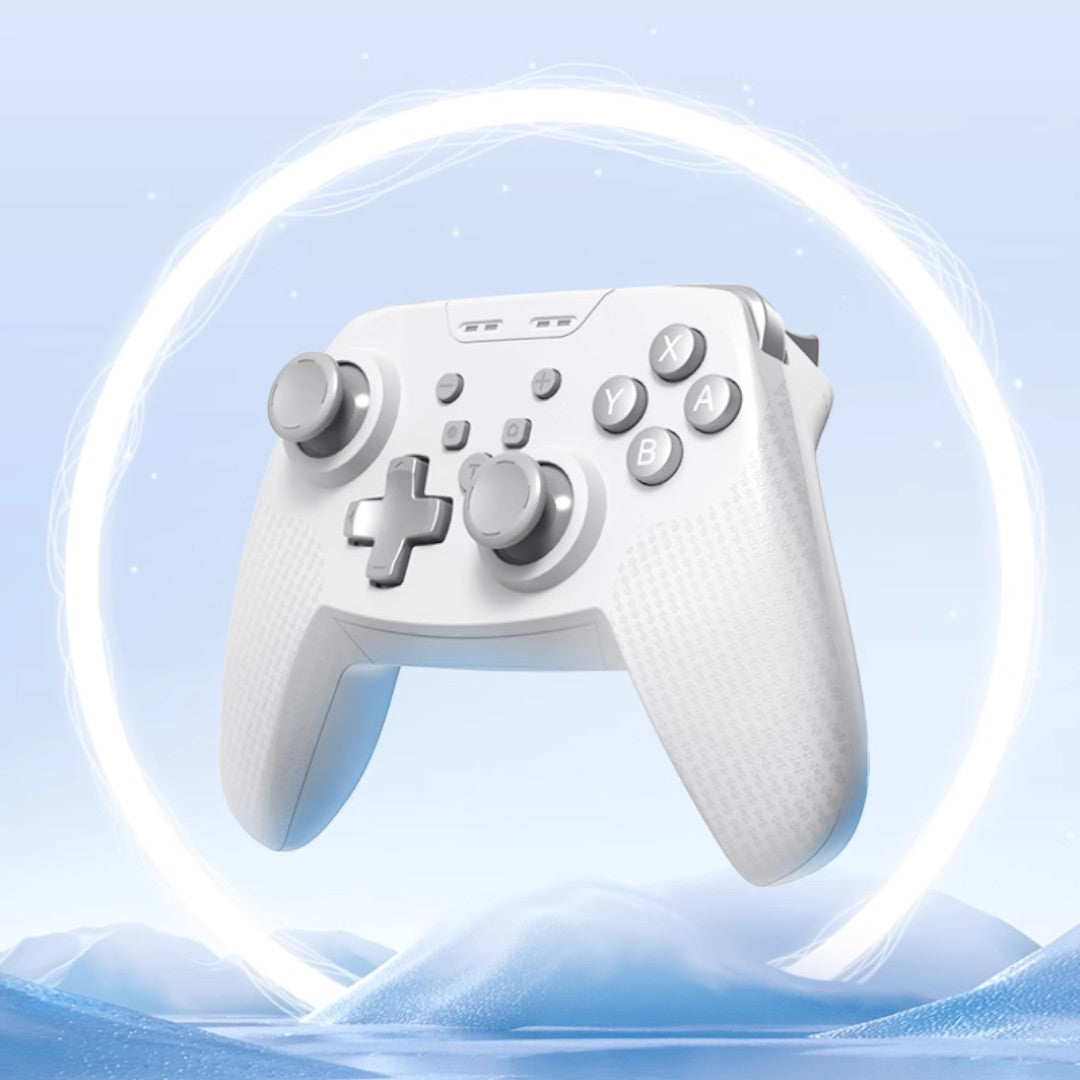 Glacier Silver Wireless Game Controller – Basic Edition - cabestdeal