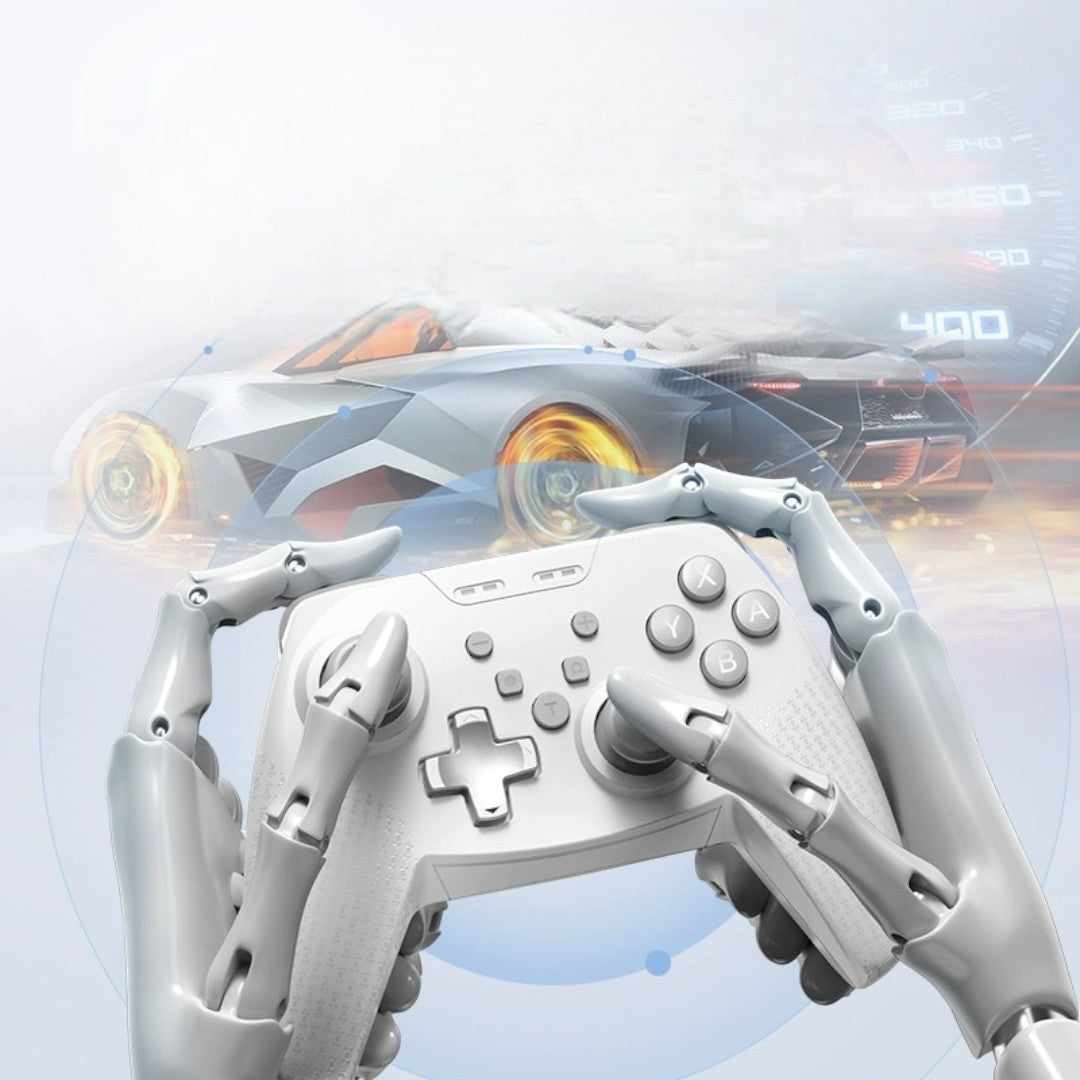 Glacier Silver Wireless Game Controller – Basic Edition - cabestdeal