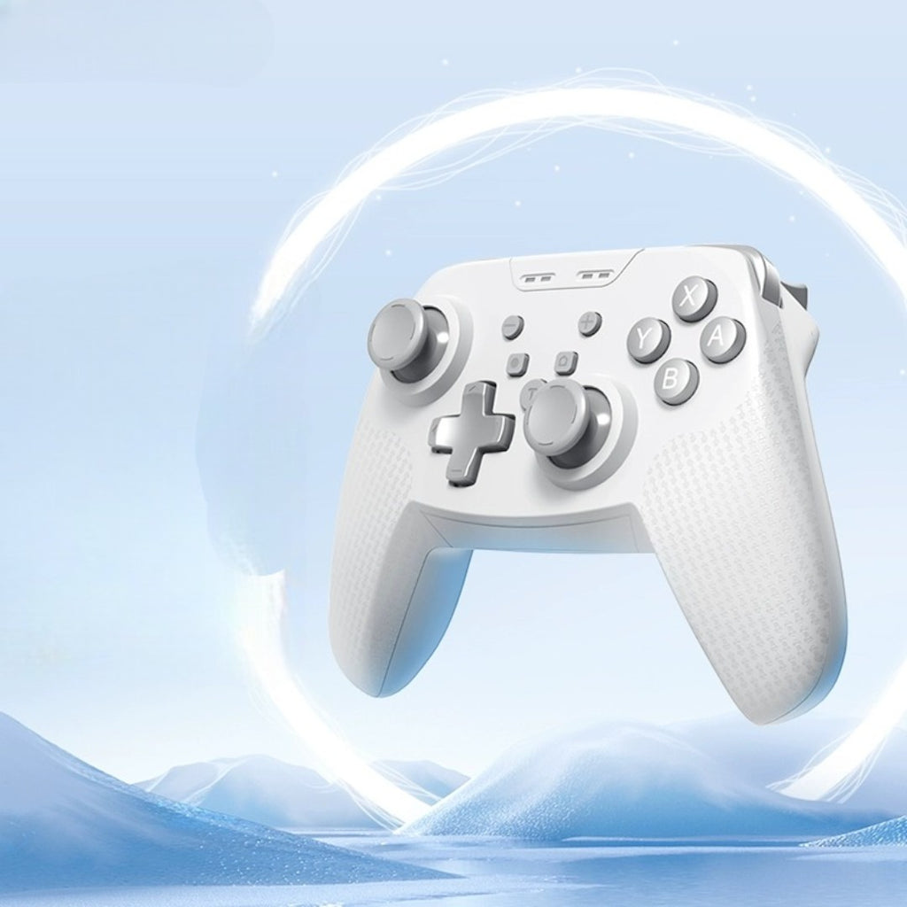 Glacier Silver Wireless Game Controller – Basic Edition - cabestdeal
