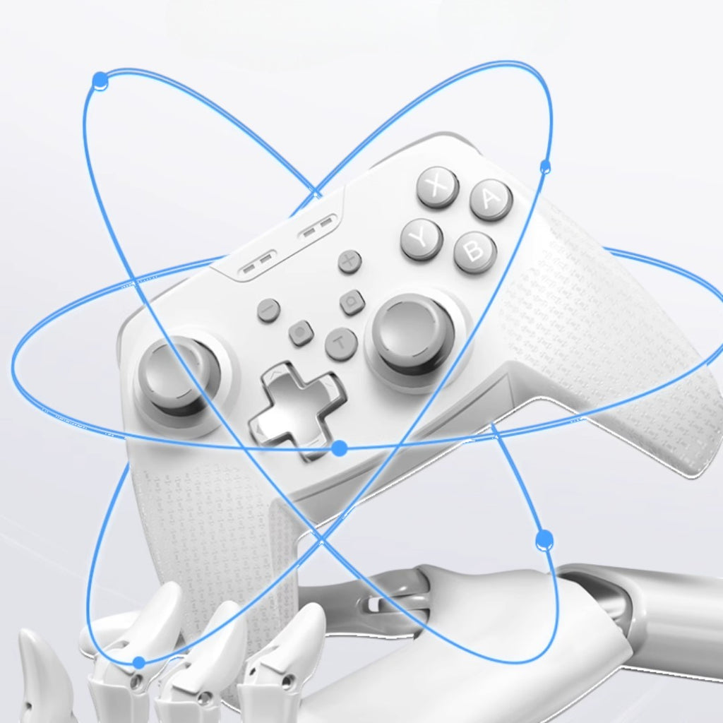 Glacier Silver Wireless Game Controller – Basic Edition - cabestdeal