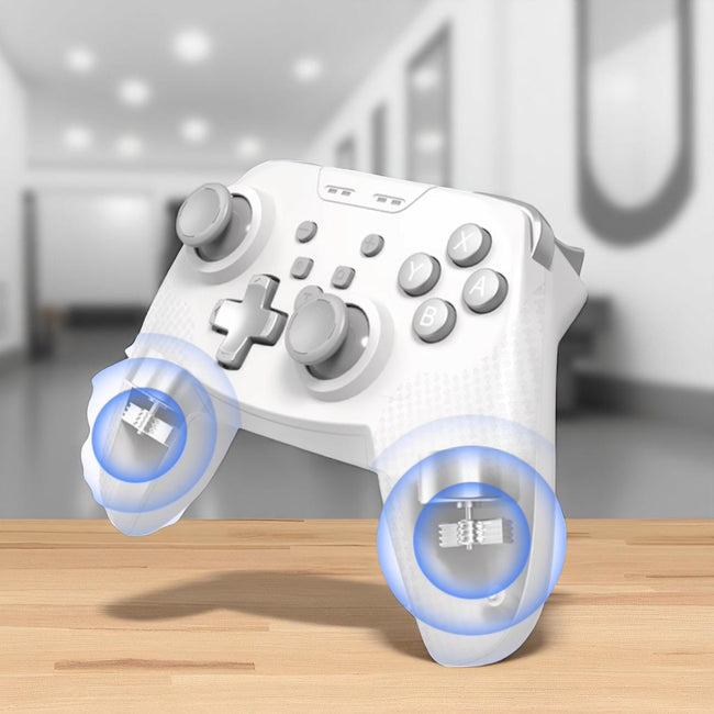 Glacier Silver Wireless Game Controller – Basic Edition Main Image