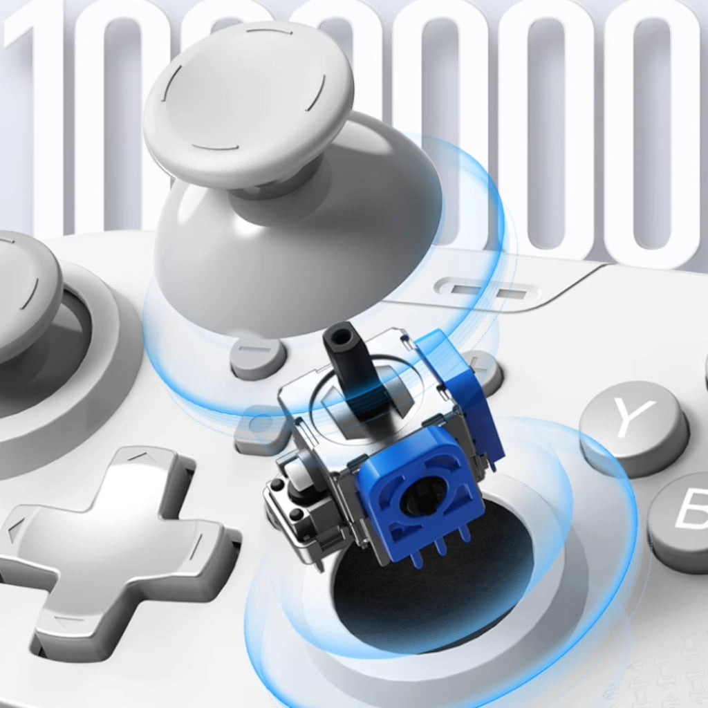 Glacier Silver Wireless Game Controller – Basic Edition - cabestdeal