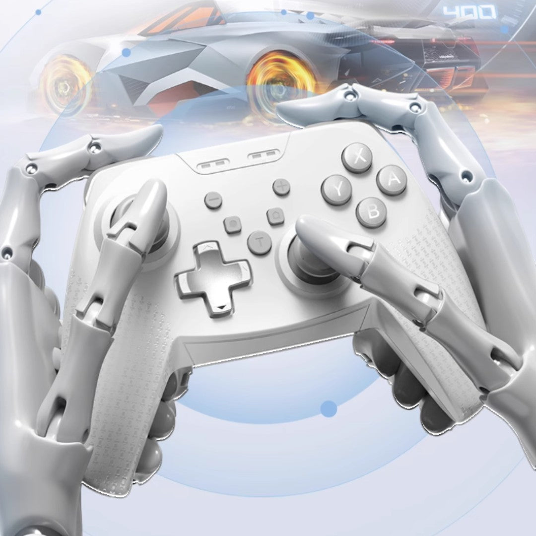 Glacier Silver Wireless Game Controller – Basic Edition - cabestdeal