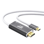 Jemdo Portable HDMI Adapter Cable for Nintendo Switch 2 (NS2) – 4K60Hz Display & Charging Dock Replacement (Black) - cabestdeal