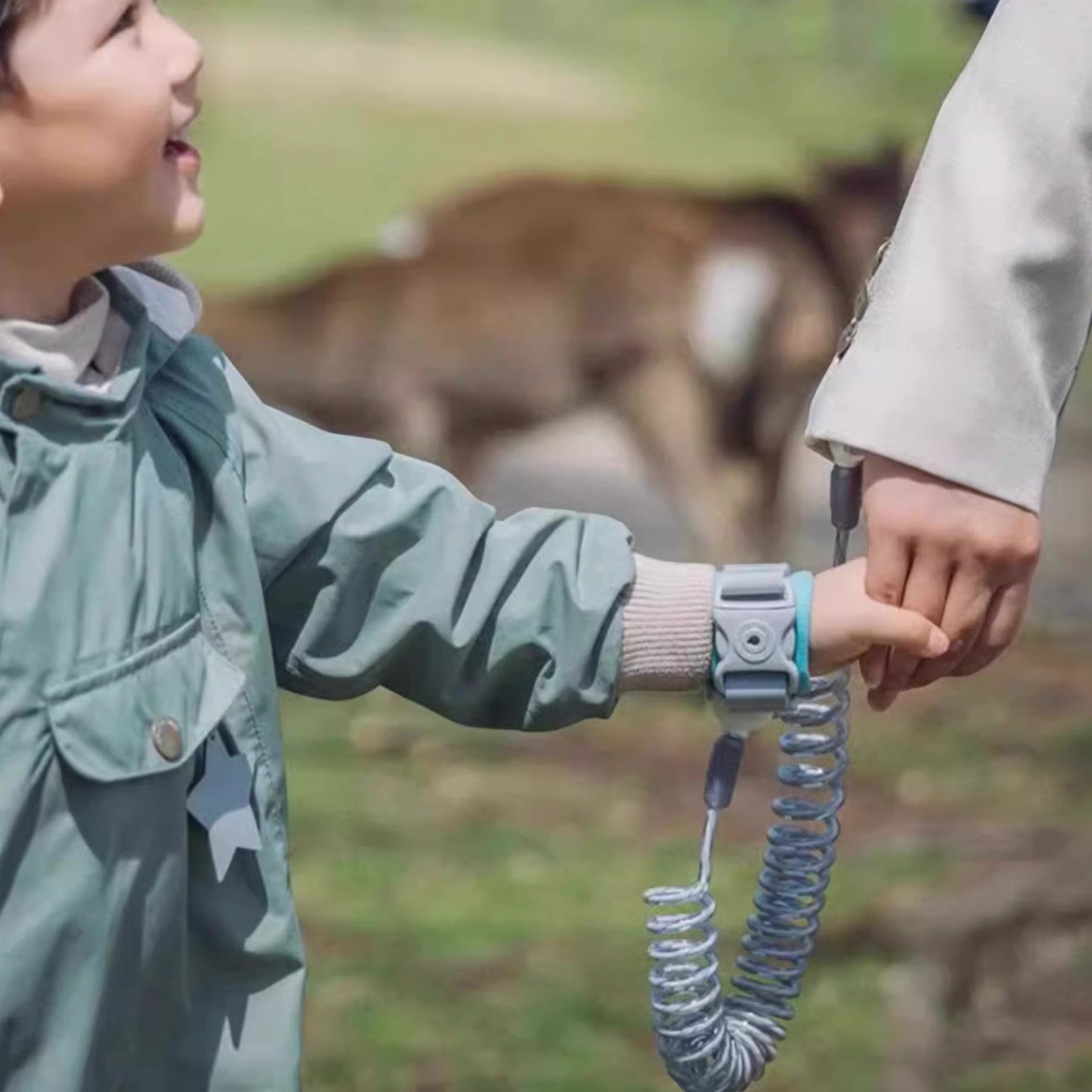 KUB Upgraded Dual-Release Anti-Lost Safety Leash for Kids (with Key Lock & Night Reflective Strap)