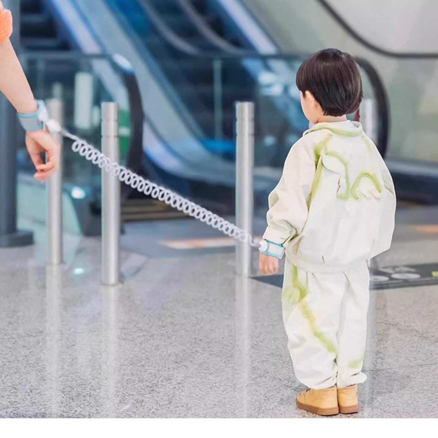 KUB Upgraded Dual-Release Anti-Lost Safety Leash for Kids (with Key Lock & Night Reflective Strap)