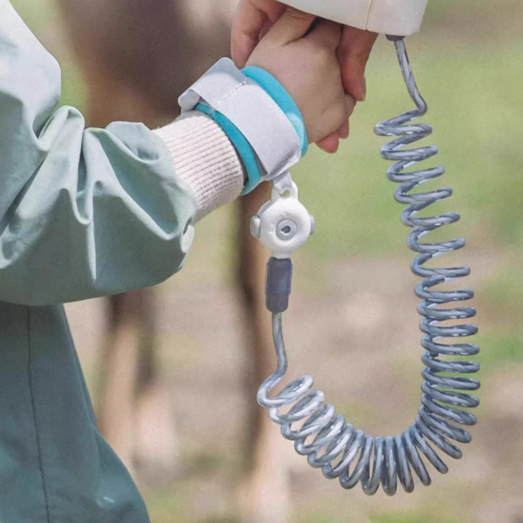 KUB Upgraded Dual-Release Anti-Lost Safety Leash for Kids (with Key Lock & Night Reflective Strap)