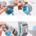 KUB Upgraded Dual-Release Anti-Lost Safety Leash for Kids (with Key Lock & Night Reflective Strap)