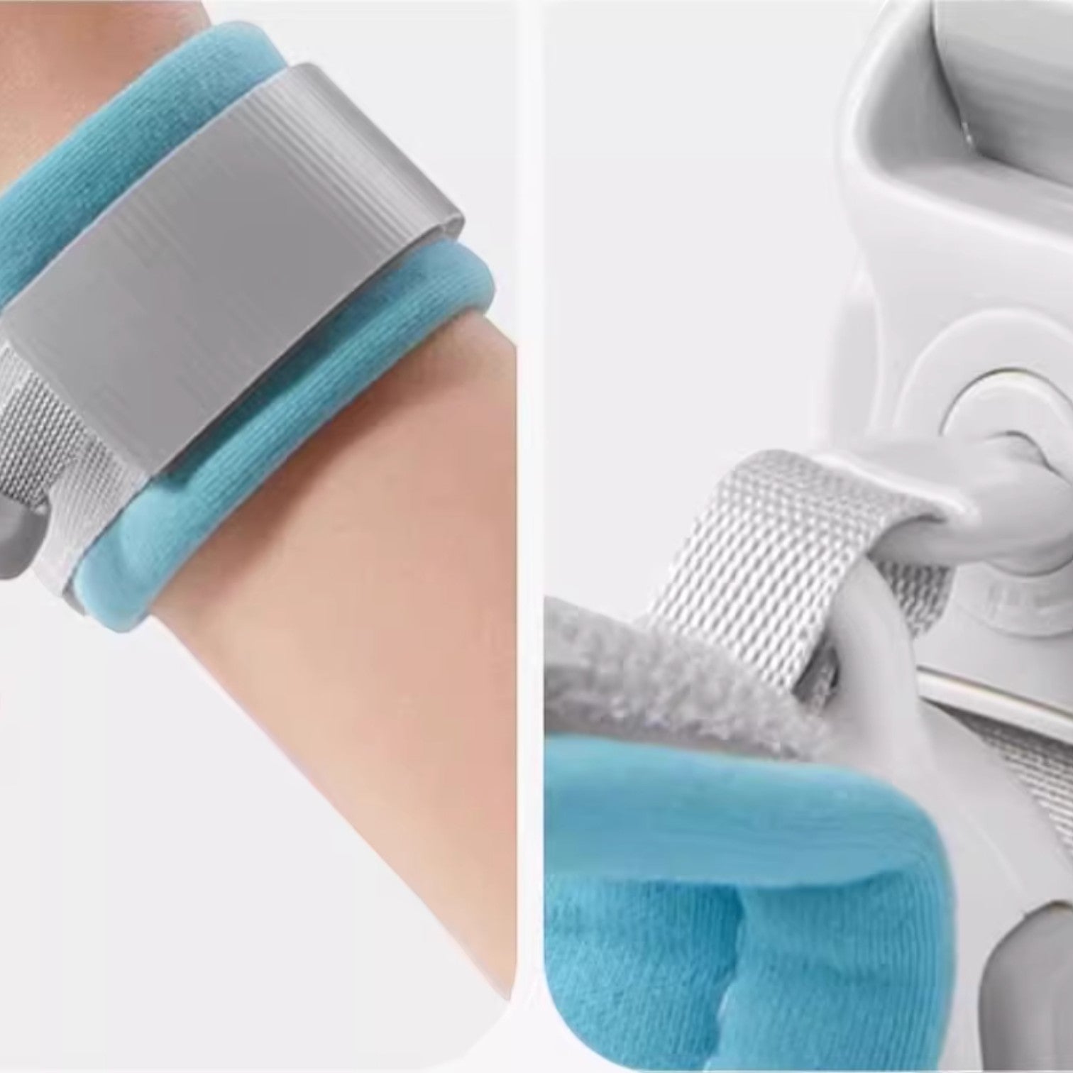 KUB Upgraded Dual-Release Anti-Lost Safety Leash for Kids (with Key Lock & Night Reflective Strap)