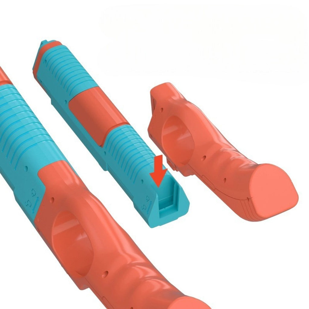New Switch 2 Motion Light Gun Attachment for Joy‑Con – Splatoon-Style Shooter Grip - cabestdeal
