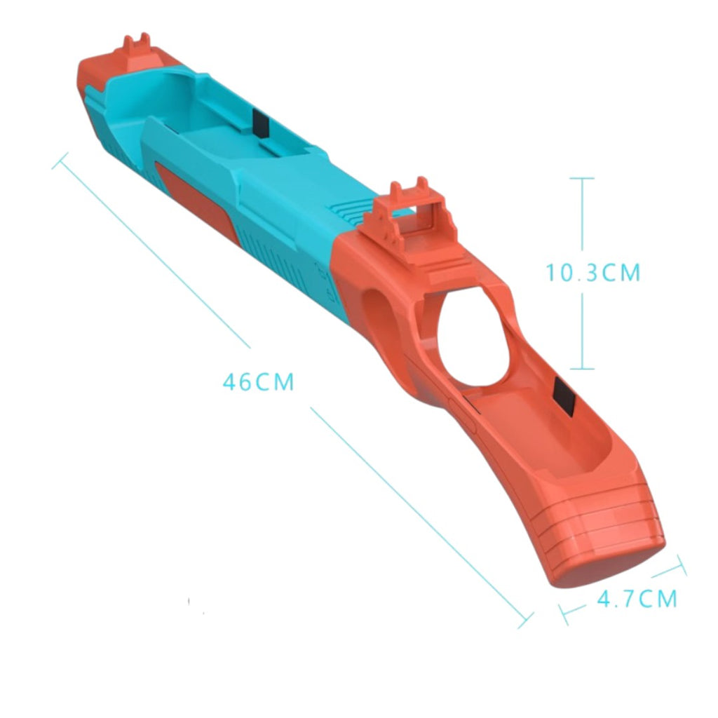 New Switch 2 Motion Light Gun Attachment for Joy‑Con – Splatoon-Style Shooter Grip - cabestdeal