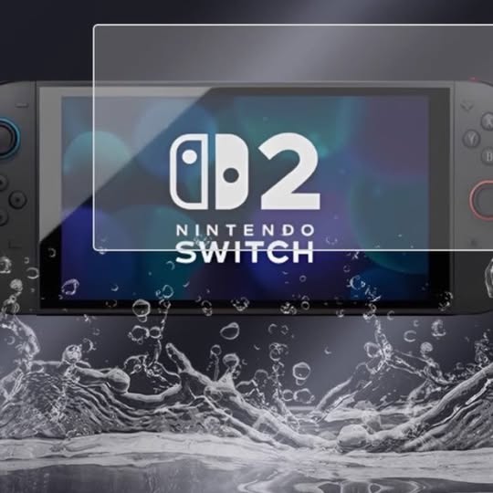 Nintendo Switch 2 Blue Light Filtering Screen Protector – 2-Pack Tempered Glass (Anti-Scratch, Ultra-Clear) - cabestdeal