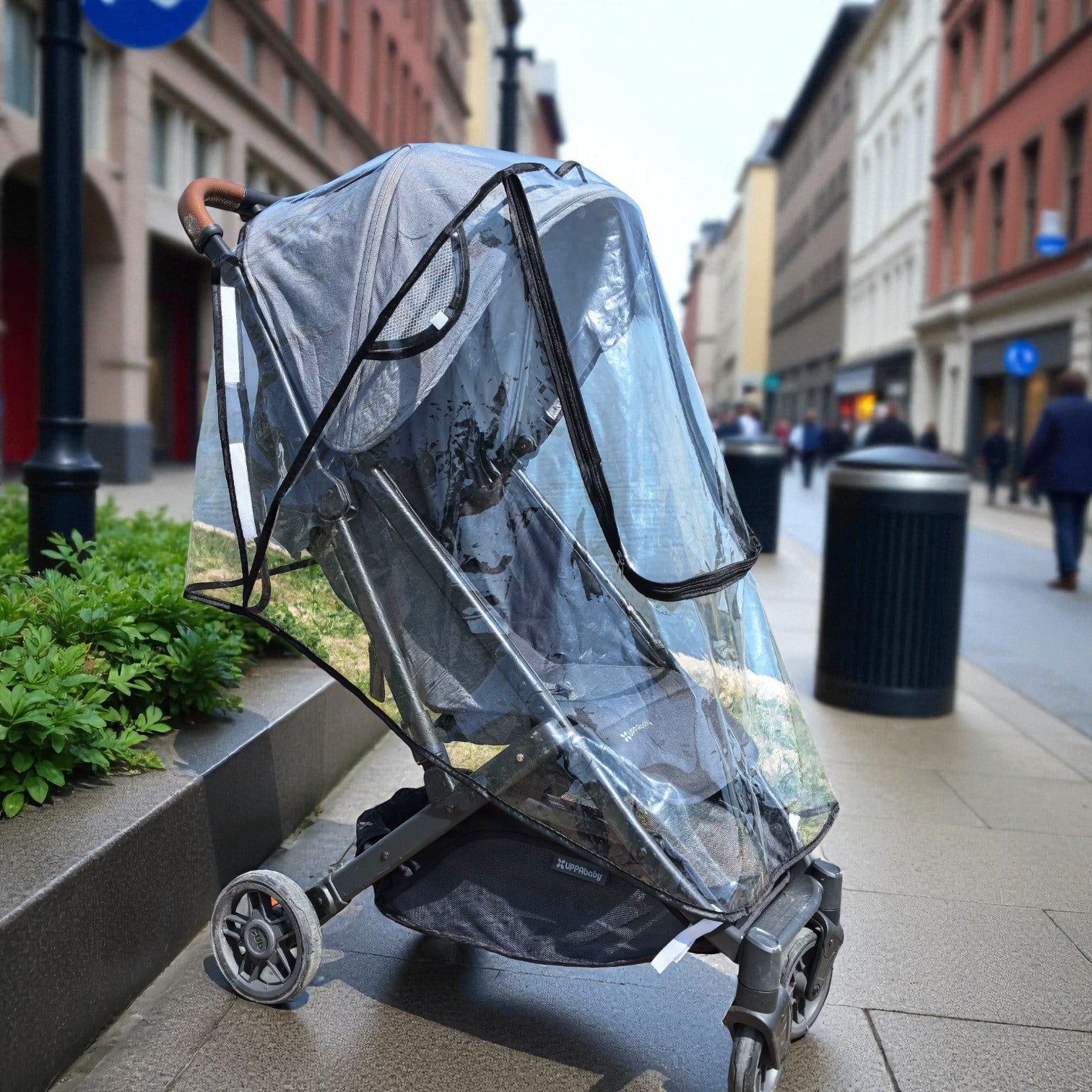 Premium High-Transparency TPU All-Weather Cover for UPPAbaby Cruz, Vista & Minu