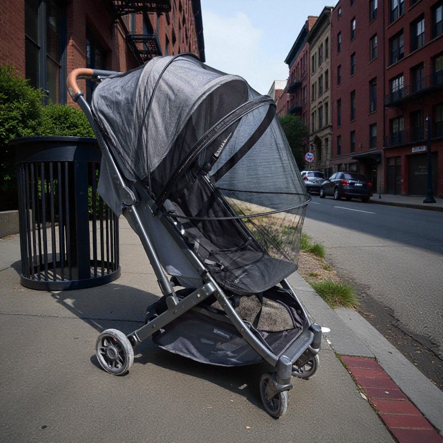 Premium Structured Zippered Mosquito Net for UPPAbaby Cruz, Vista & Minu (V1/V2/V3 Models)