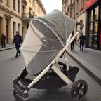 Premium Structured Zippered Mosquito Net for UPPAbaby Cruz, Vista & Minu (V1/V2/V3 Models)