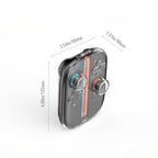 Transparent Magnetic Snap-On Storage Case for Switch 2 Joy‑Cons - cabestdeal