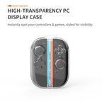 Transparent Magnetic Snap-On Storage Case for Switch 2 Joy‑Cons - cabestdeal