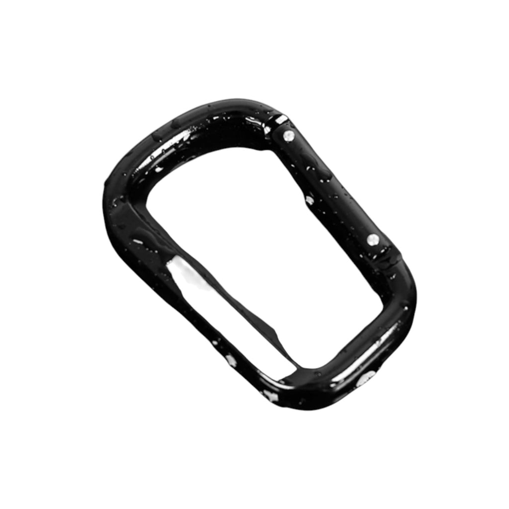 Universal Heavy-Duty Aluminum Stroller & E-Bike Hook with Leather Strap