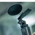 Universal Magnetic Quick-Release Mount for Action Cameras (GoPro, DJI, Insta360) with Mini Magnetic Fill Light