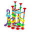 Kidrise Engineering Marble Run & Pipeline Coaster Set (142 Pieces)