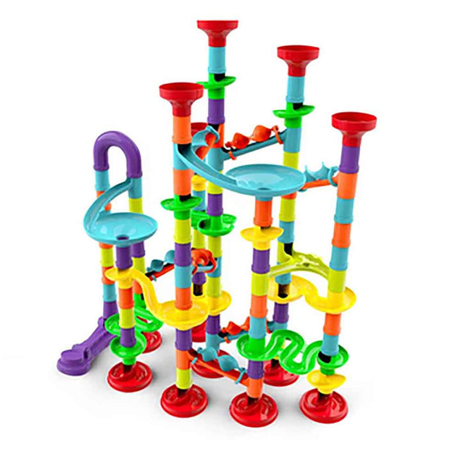 Kidrise Engineering Marble Run & Pipeline Coaster Set (142 Pieces) Hover Image