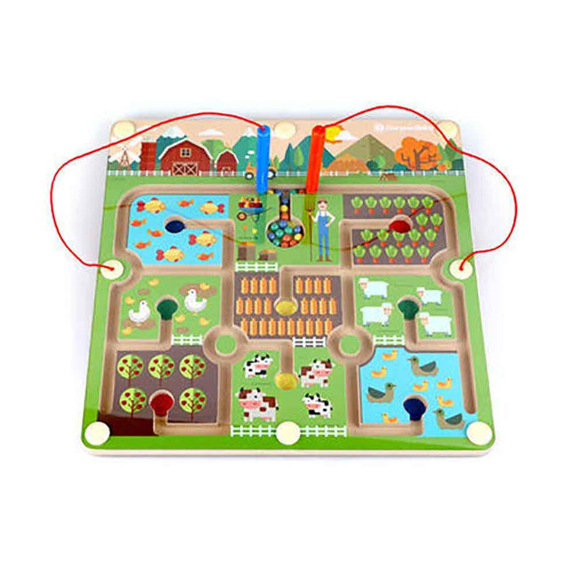 Goryeo Baby Montessori Animal Farm Magnetic Bead Maze Hover Image