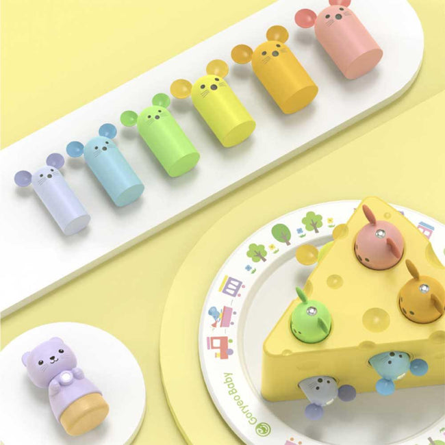 Goryeo Baby Montessori "Rescue the Cheese" Magnetic Toy Main Image
