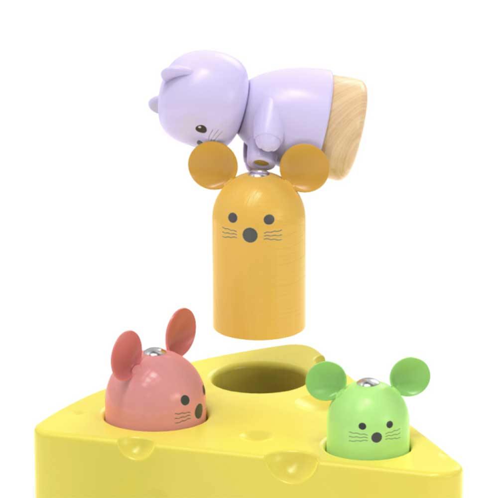 Goryeo Baby Montessori « Sauve le fromage » Jouet magnétique