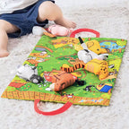 Jollybaby Portable Tummy Time Play Mat Sensory Book