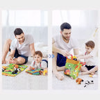 Jollybaby Portable Tummy Time Play Mat Sensory Book