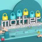 Onshine Montessori Number & English Learning Locks (10-Pack)