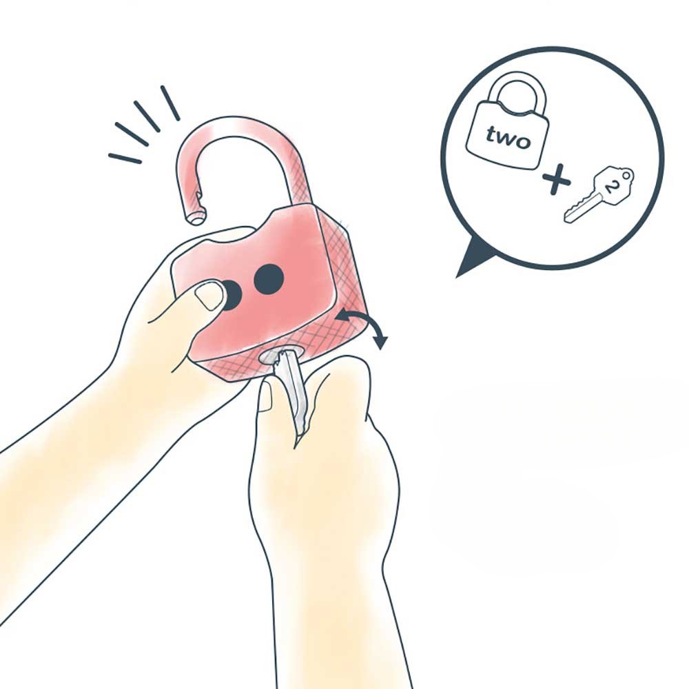 Onshine Montessori Number & English Learning Locks (10-Pack)