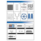Byjarda Circuits & Machinery: DIY Rotating Target STEM Kit (67-Piece)