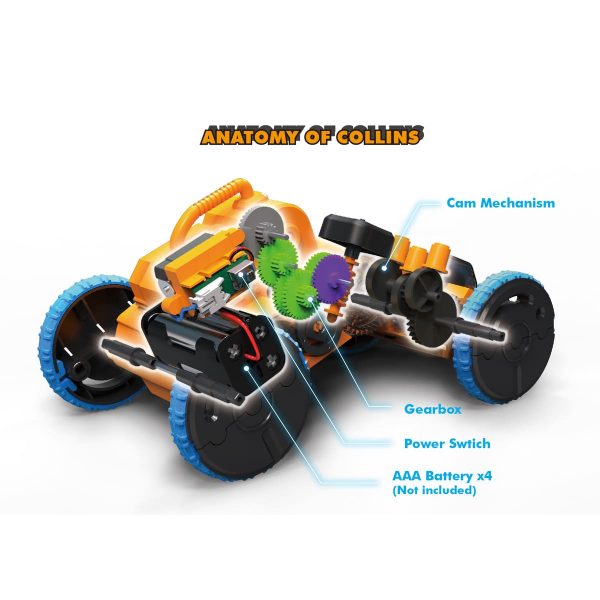 T-Space COLLINS: The Amazing Obstacle-Climbing STEAM Robot Main Image