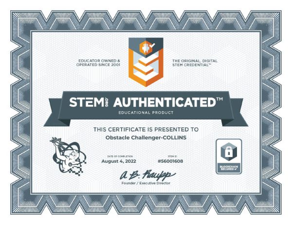 T-Space COLLINS: The Amazing Obstacle-Climbing STEAM Robot