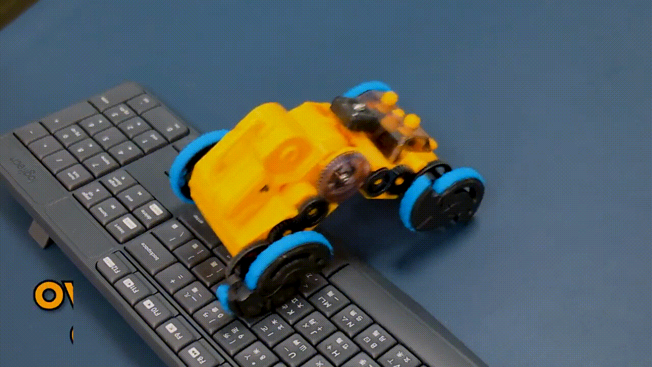 T-Space COLLINS: The Amazing Obstacle-Climbing STEAM Robot