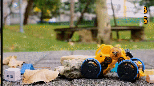 T-Space COLLINS: The Amazing Obstacle-Climbing STEAM Robot