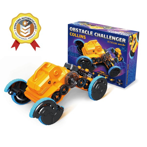 T-Space COLLINS: The Amazing Obstacle-Climbing STEAM Robot Hover Image