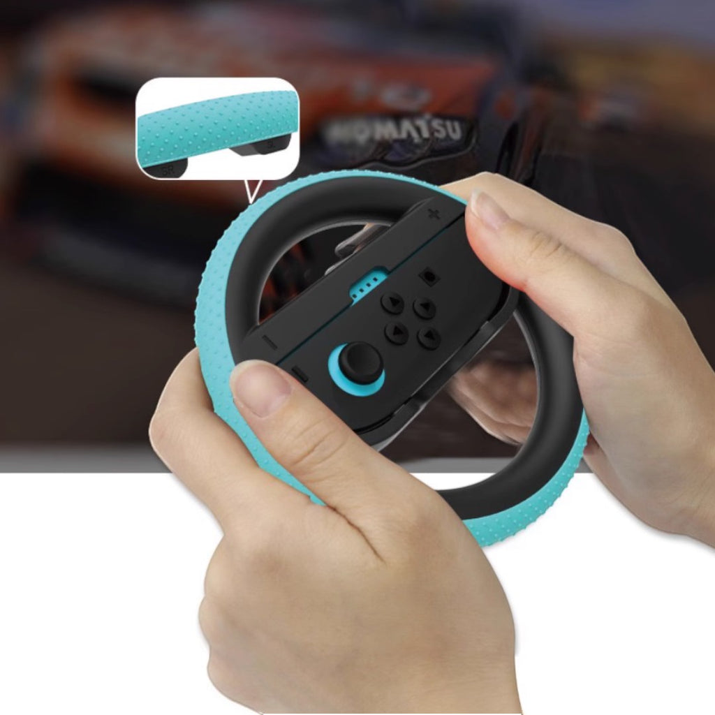NS2 Steering Wheel Grip Controller Attachment for Switch 2 – Motion Racing Game Accessory - cabestdeal
